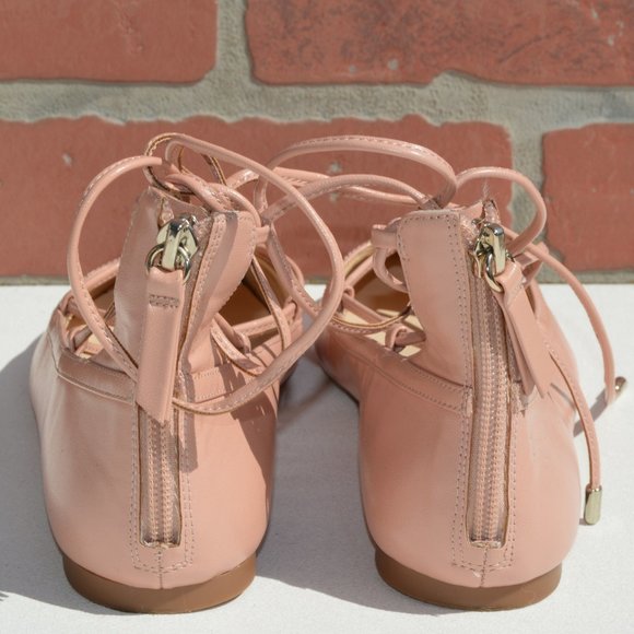 INC International Concepts lace up ballet flats - Picture 6 of 8